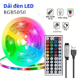 Đèn LED RGB Dải Đèn 3535 SMD Bluetooth Ứng Dụng Điều Khiển Đổi Màu Đèn LED Linh Hoạt Băng Đèn Cho Phòng Đèn Nền Trang Trí 5V