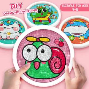DIY Handmade Diamond Painting - Cartoon Unicorn Mermaid Mosaic Diamond Painting Set Gift - Toys for Girls - Home Decoration