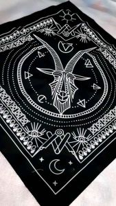 Scraf Bandana Slayer Bahan Tebal Cotton Polyester & Masker Motif Band Music