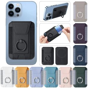 Magsafe Wallets Credit Card Holder Case Slim Thin Mini Wallet Men Women Magnet Credit Card Holder for Iphone 12 13 14 15 16 Pro