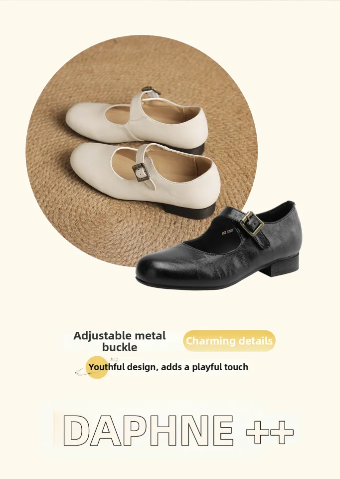 Daphne | French Style Commute Coarse Heel Women's Shoes | Lazada