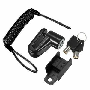 Motorcycle Disc Brake Lock Anti-Theft Security Mountain Bike Durable Keyed Lock Anti Theft Motorcycle Accessories