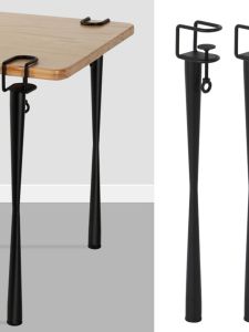 Creative Adjustable Desk Leg Support Tea Table Computer Table DIY No Drilling Required Removable F Clamp Table Leg Bracket