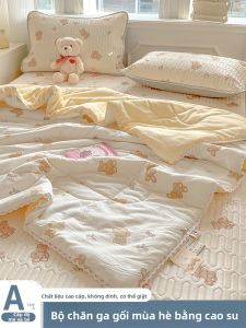 KAMONI | Drap Giường Lụa Băng Giá và Bộ 4 Món Mùa Hè