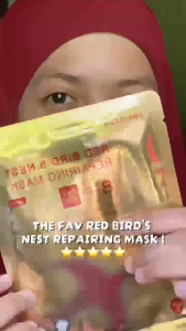 CHRISZEN Red Birds Nest 24k Golden Collagenine Repairing/Brightening Mask