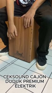 cajon akustik elektrik premium kahon duduk kajon drum box