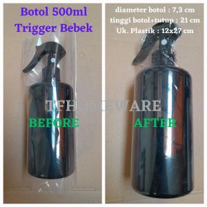 Plastik Segel Botol 500ml isi 100pcs shrink wrap