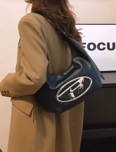 Tas Selempang Bahu Wanita Kulit Premium Import Viral Fashion Korea Style Aesthetic Terbaru Sling Bag Kekinian TG19