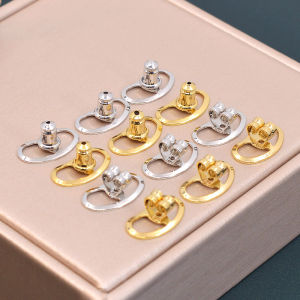 หูรูปผีเสื้อป้องกันการหล่น จี้หูห่วงหูหนูนิ่ม หัวเข็มขัดอ่อนนุ่ม หน้าตัดแบบหนา วัสดุอื่นๆ