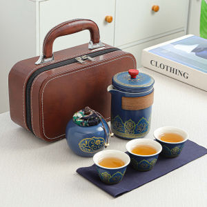 Portable Travel Tea Set Quick Drinking Cup For Outdoor Camping And Business