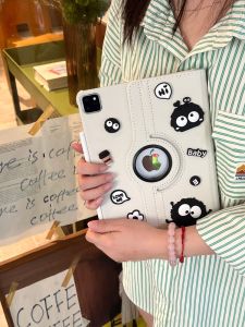 เคสป้องกันซิลิโคนพับได้สำหรับแท็บเล็ต Xiaomi ขนาด 11 นิ้ว ดีไซน์หมุนได้ ปกหนังแบบพับได้สำหรับคอมพิวเตอร์และแท็บเล็ต