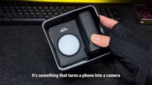 UURIG PH-10 Wireless Handle Grip Phone Holder Stabilizer for Smartphone Vlog Selfie with Remote Control