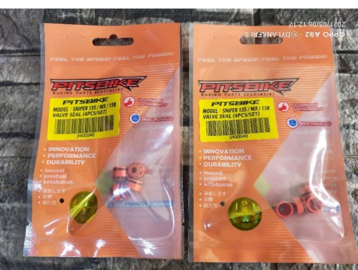 PITSBIKE VALVE SEAL FOR SNIPER 150 /SNIPER 135 Lazada PH