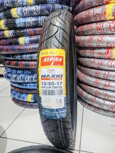Ban tubles aspira techno 70/90 dan 80/90 ring 17 supra jupiter vixion vixion