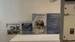 SG stock  TV bracket SPEEDSMOUNT single arm full motion corner mounting  21  to 58 inch LED LCD