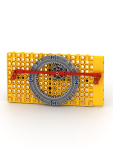 XIAOXIAOGONGCHENGSHI | Educational Engineering Model Building Blocks Four-bar Linkage Inner Gear Mechanism
