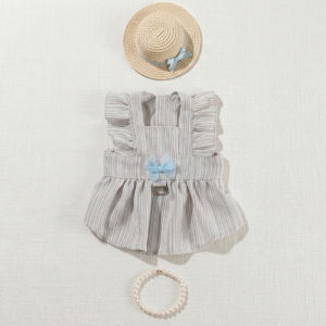 hipidog | Anti-Shedding Summer Striped Bow Pet Dress