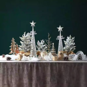Christmas Decorative Accessories Creative Scene Arrangement Tabletop Hotel Front Desk Festive Atmosphere Decoration Set