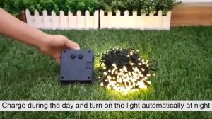 WP solar christmas light outdoor christmas decoration for home christmas lights solar power 12M 100Led fairy lights solar xmas lights waterproof solar light outdoor waterproof