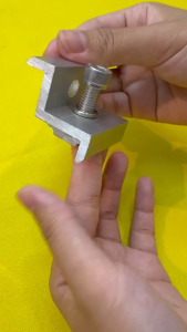 สินค้าคุณภาพ ส่งไว 52212 End Clamp 35/40mm สำหรับผู้ปรึกษาชิ้น Solar Mounting อุปกรณ์โซลาเซลล์ ราคาที่สนุก