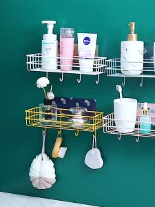 Rak Kamar Mandi Rak Dapur Tempat Penyimpanan Serbaguna Tanpa Bor