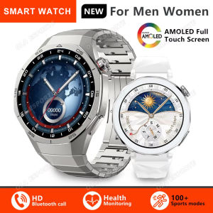 2025 New IP68 Waterproof Smart Watch AMOLED Screen Bluetooth Call All-day Heart Rate Monitoring Health Smartwatch For Men Women