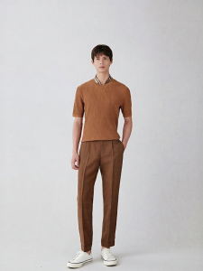 ICICLE | Silk Tapered Trousers