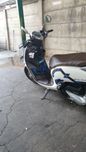 Deck Pad Cover Scoopy Tahun 2020 - 2024 Rubbe Karet Murah Keren Aksesoris Sepeda Motor Yamaha