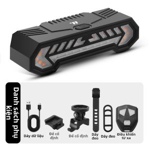West Biking | Đèn Đuôi Hướng Cảnh Báo Chiếu Sáng Đêm Tuổi Thọ Pin Dài