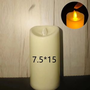 Flameless Flickering LED Candles Lamp Home Decoration Battery Powered Candles for Wedding Decor Birthday Party Supplies Warm
