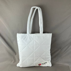 Large Capacity Cotton Enriched Shopping Bag: Lazy Style & Casual Design