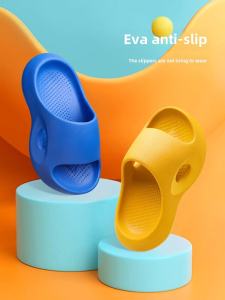 Casual Style Summer Slippers for Kids Soft Bottom Bathroom Safety Indoor Home Use Small Tiffin Slippers for Boys and Girls