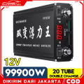 99900W 45A 20 Tubes Inverter Daya Tinggi DC 12V Konverter Penambah Baterai Trafo Inverter Konverter Penambah Voltase. 