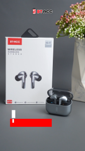 BT-ACC TWS BT10 Wireless Bluetooth Earphone Headset Headphone Earbuds Tws Hifi Surround Tws Bluetooth - Grey -