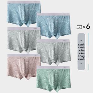 Quần lót nam MiiOW Cat Man bằng lụa cotton thoáng khí kháng khuẩn - mùa hè 2025