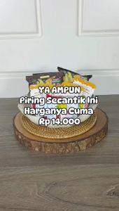 Piring Makan Sayur Buah Lauk Piring Plastik Piring Mutiara 20cm Genki Market