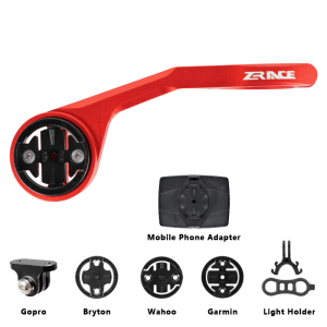 ZRACE Bicycle Computer Camera Mount Holder Out Front Bike Mount From Bike Mount For IGPSPORT Garmin Bryton Wahoo Gopro