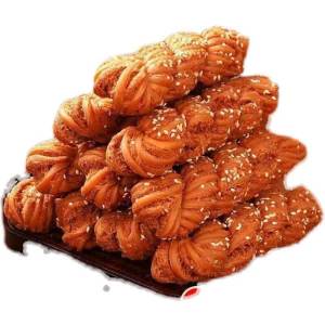Flavored Specialty Snack Fried Twisted Dough Pieces Bulk Pack