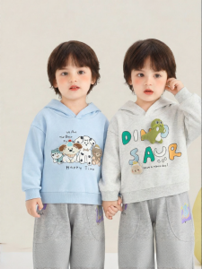 CUTEPANDAS | Áo Có Mũ Cho Bé Trẻ Em Hình Thú Cười