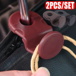 2pcs Multi-functional Hook New Creative Leather Seat Car Universal Hanging Hook Seat Back Hidden Storage Bags Car Home Small Hooks