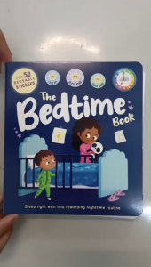 reusable stickers boardbook doctor boo-boo bedtime book