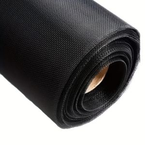 Durable Window Screen Mesh Adjustable Anti-mosquito/Insect Fiberglass Screen Door Mesh DIY Replacement Kit for Patio Porch Door