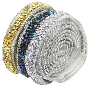 อุปกรณ์เจาะน้ำเรซินขนาดเซนติเมตร1ลูกสติกเกอร์โมเสกตกแต่งผนังมีกาวในตัว (1หลา) สำหรับทำเครื่องประดับด้วยตัวเอง