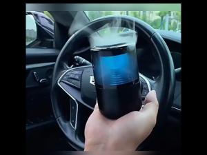 Car Intelligent Fragrance Machine With Mist Cloud Viewing 5-colors Perfume Diffuser Auto Spray