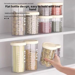 Airtight Food Grade Storage Container Transparent Dry Goods