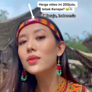 Sapi Toraja/ Ikat Kepala Perempuan Wanita untuk Anak dan Dewasa
