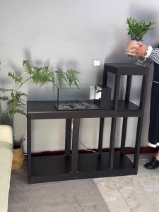 Living Room Wooden Display Stand