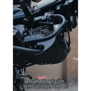 Khung chống đổ pg1 bảo vệ lốc máy pg1 ốp gầm pg1 chống đổ yamahapg1 chính hãng mbiker