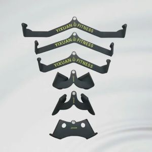 บ้านพาย T-Bar V-Bar ฟิตเนสยิม เริ่มต้นการฝึกอบรมกับความแข็งแรง Tricep Lat Pulldown Bar รอกเครื่องเคเบิลสิ่งที่แนบมาม้วนไบเซ็ป 12 ชั่วโมง