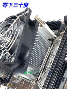 Cuộn Nhiệt CPU X99/X79 1366/2011 Đàn Hồi Kép Màn Hình Máy Chủ Ống Gió Lớn Cuộn Nhiệt Bằng Đồng Cho CPU Của Intel